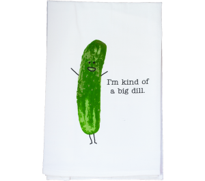 Big Dill Flour Sack Kitchen Tea Towel