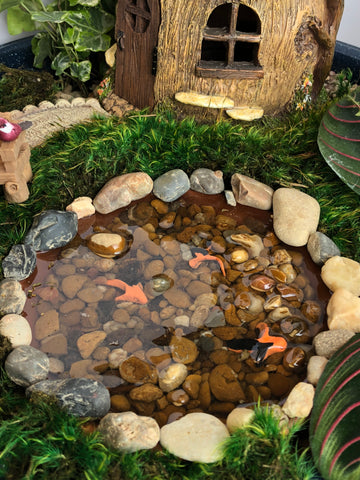 Koi Pond, Medium