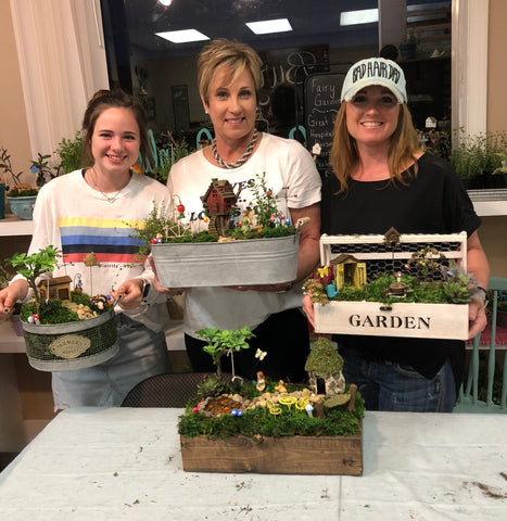 Fairy Garden Class Friday, Sept 14th 2018 6:30 PM Registration